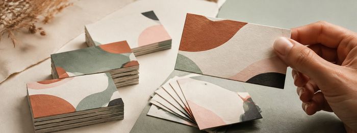 Sélection de cartes de visite · KOOPRINTA