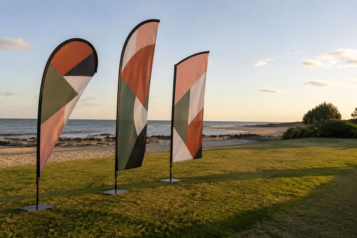 Beach flags · KOOPRINTA
