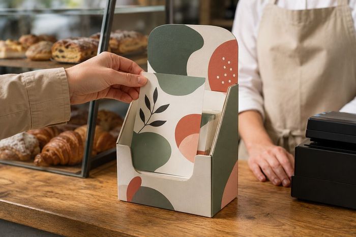 Porte-flyer, impression KOOPRINTA
