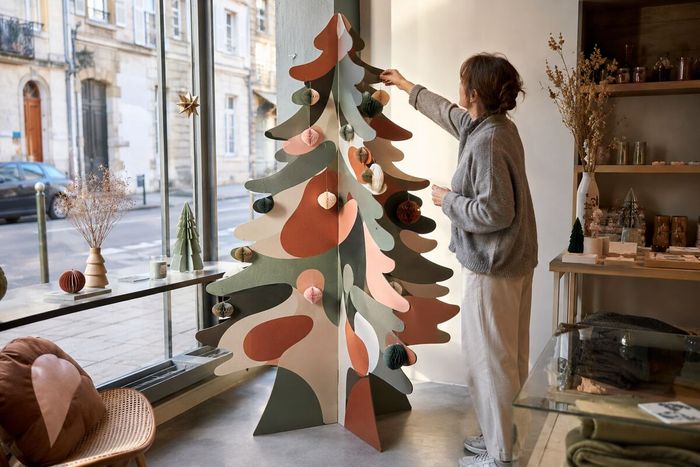 Sapin de Noël de sol, impression KOOPRINTA