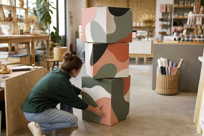 Totem cubes de sol, impression KOOPRINTA