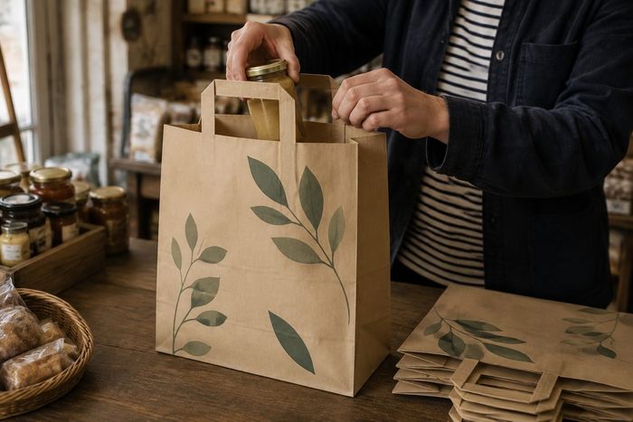 Sac kraft Grand Rapids, impression KOOPRINTA