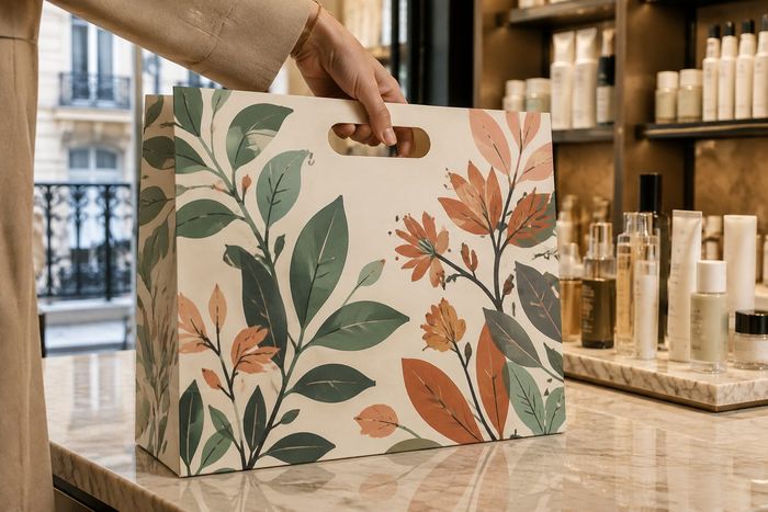 Sac poignées découpées CLASSIC, impression KOOPRINTA