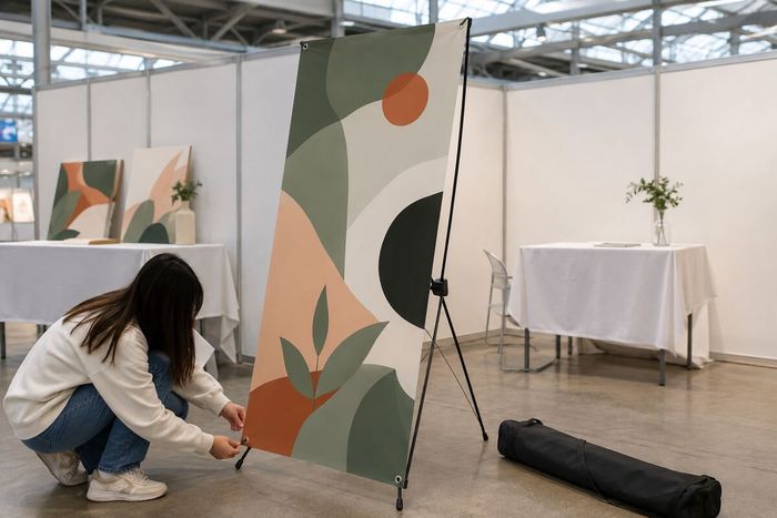 X-Banner, impression KOOPRINTA