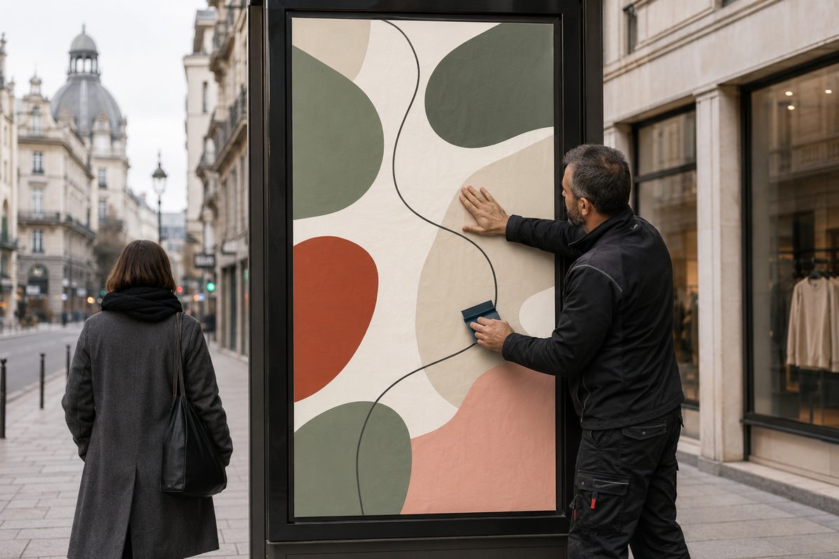 Affiches grand format imprimées par KOOPRINTA, en situation