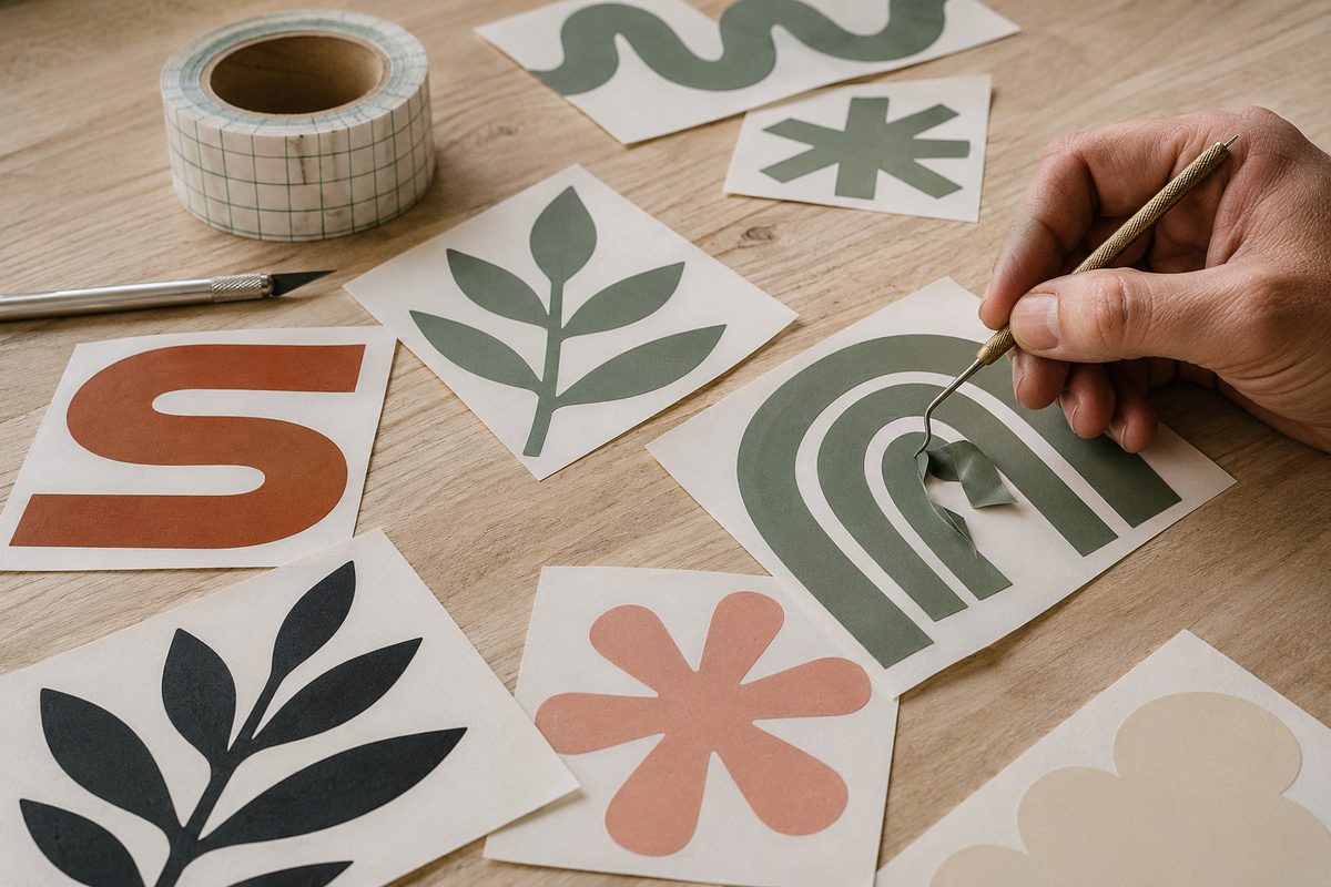 Lettres découpées couleurs standards imprimé par KOOPRINTA