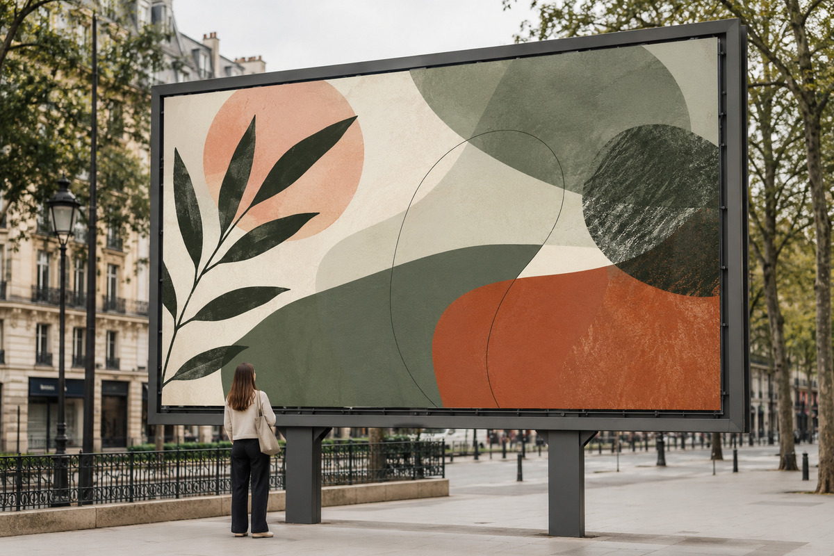Affiche 320 × 240 cm imprimée en quadrichromie par KOOPRINTA