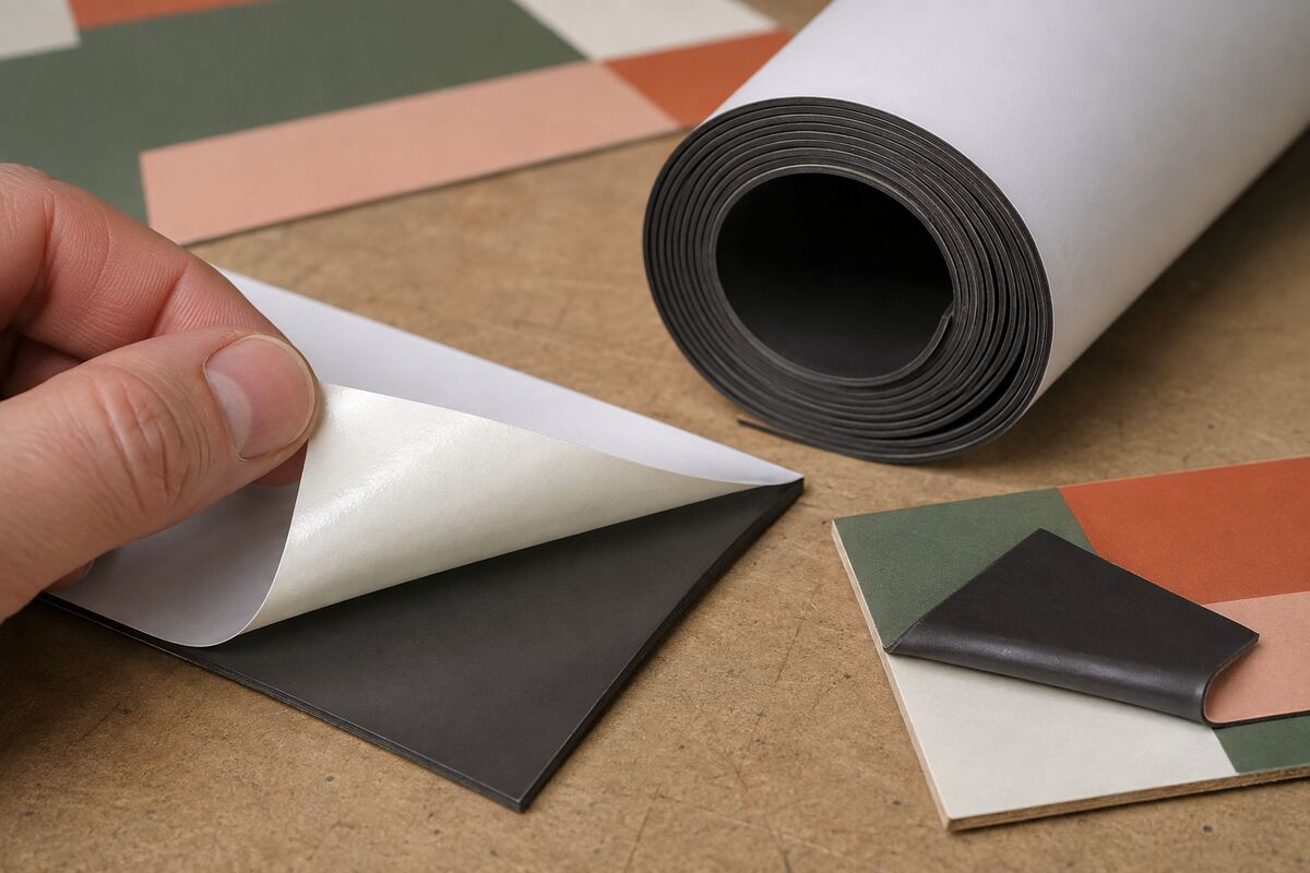 Adhésif magnétique imprimé par KOOPRINTA