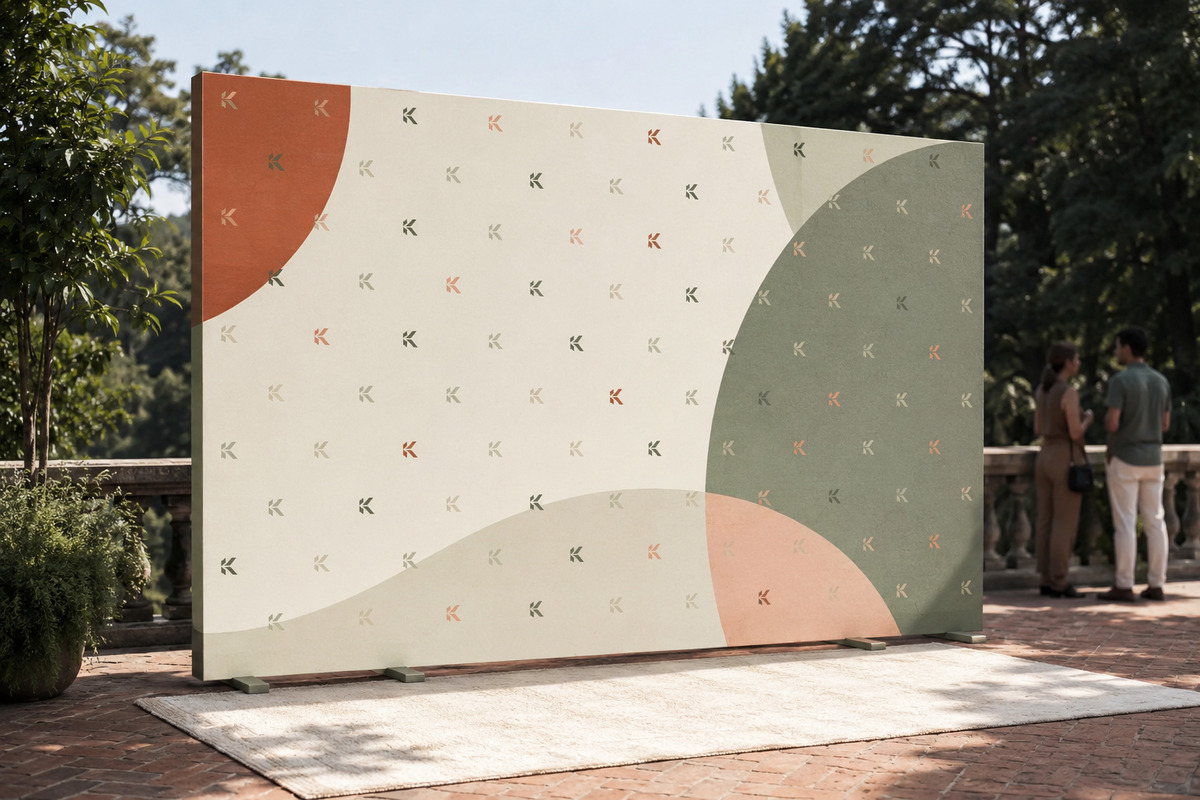 Photocall / Passe-tête imprimé en quadrichromie par KOOPRINTA